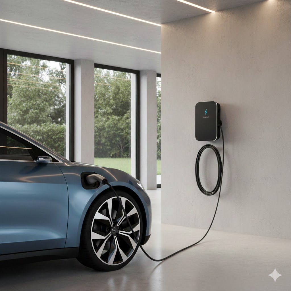 Integrated EV charging - residential