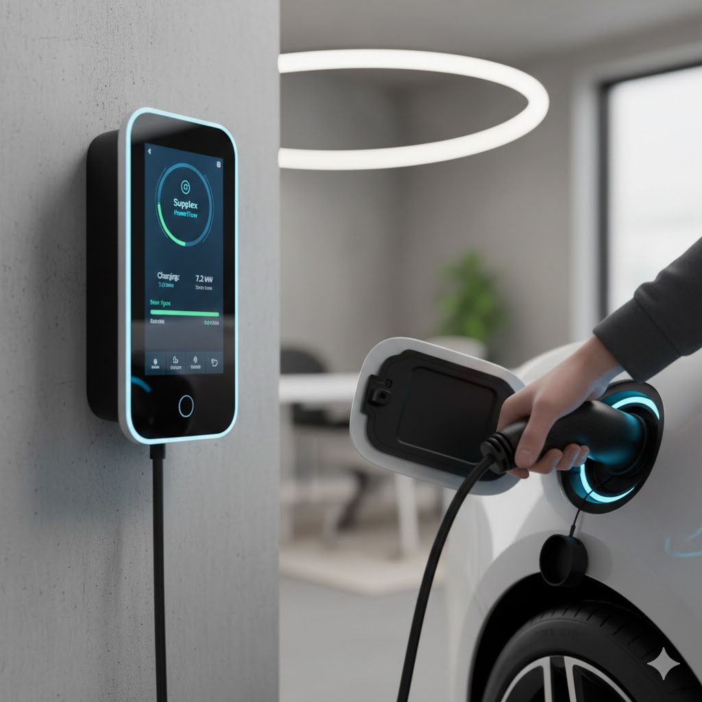EV charging hardware and cable management