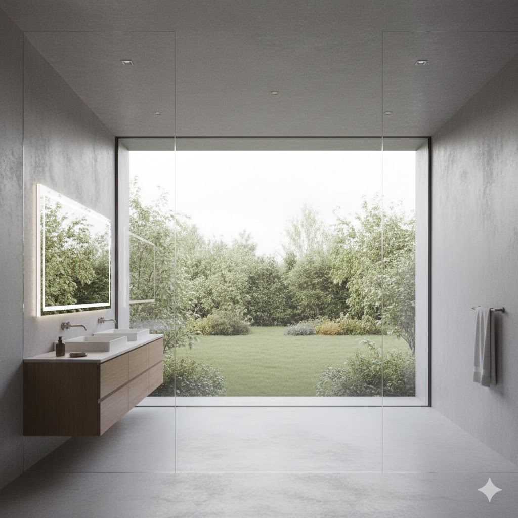 Smart Glass - Clear state, residential