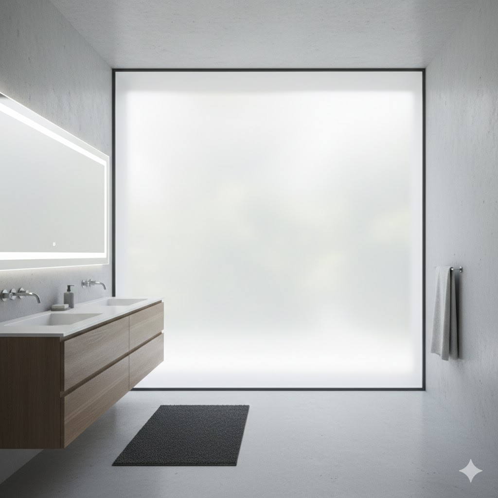 Smart Glass - Frosted state, residential